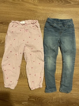 Spodnie Jeansy i sztruksy r 98 H&M