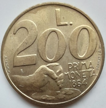 San Marino - 200 lira - 1991