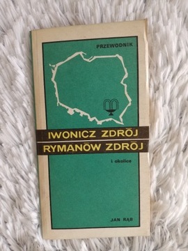 przewodnik i mapa 1974 Iwonicz Rymanów 