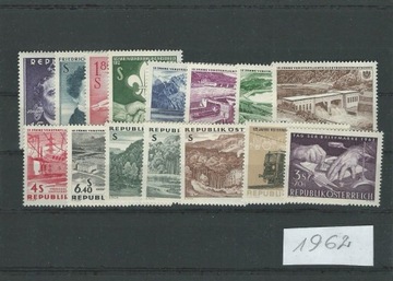 Austria rocznik 1962 Czysty **