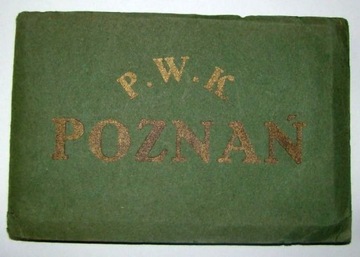 Album 10 pocztówek, Poznań. P.W.K. 1929 r.