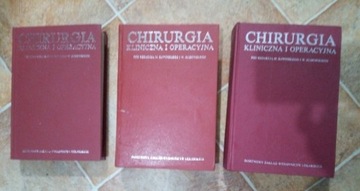 Zestaw książek CHIRURGIA KLINICZNA I OPERACYJNA