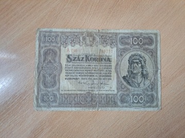 Węgry 100 koron 1920 