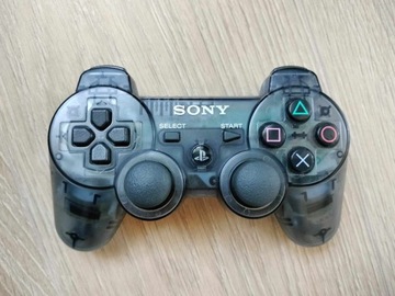 Pad Sony Dualshock 3 transp. szary grey ORYGINALNY