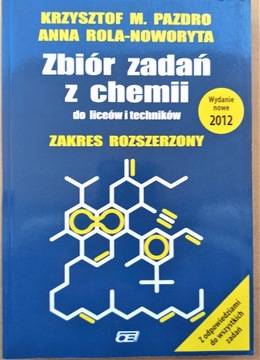 Zbiór zadań z chemii, Pazdro M.K., Rola-Noworyta A