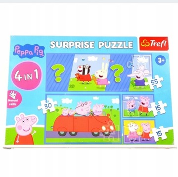 Puzzle Peppa Pig 4in1