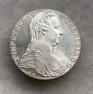 Stara moneta z grubą kobietą 1780?