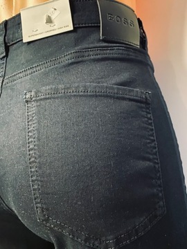 Spodnie Hugo Boss Jeans Damskie 30 Granat
