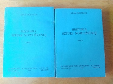 Historia sztuki nowożytnej 1 i 2 tom Adam Bochnak