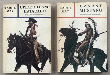 Karol May Czarny Mustang i Upiór z Llano Estscado