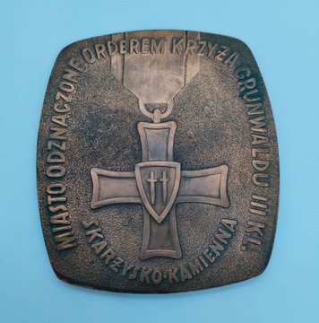 Order Krzyż Grunwaldu Skarżysko-Kamienna medal PRL