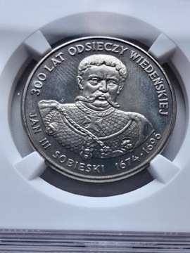 50 zł Jan III Sobieski 1983 NGC MS65