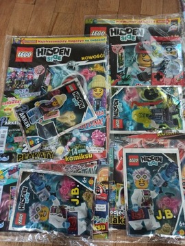 Lego Hidden Side magazyny figurki nowe