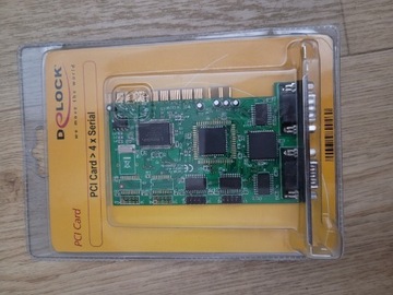 Karta PCI 4x Serial Delock 89046