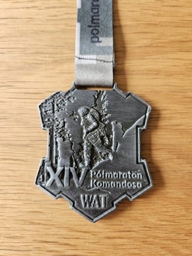 Medal XIV Półmaraton Komandosa Komandos WAT