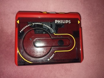 Philips D6607 Walkman odtwarzacz kasetowy