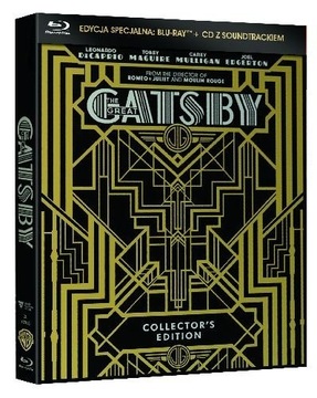 Wielki Gatsby 2013 kolekcjonerskie blu-ray muzyka