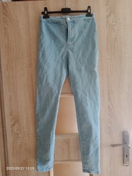 Spodnie damskie Denim Bershka 