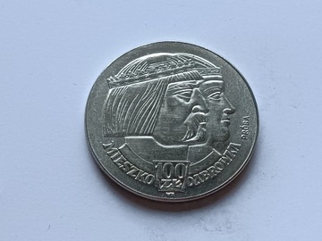 100 złotych 1966 próba-replika nie magnetyczna