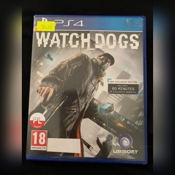 Gra Watch Dogs na Ps4