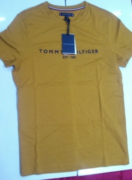 KOSZULKA TOMMY HILFIGER SIZE S KOLOR CREST GOLD 