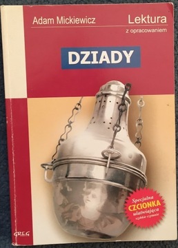 Dziady, wyd. Greg lektura z opracowaniem