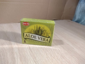 10 kadzidełek stożkowych Aloe Vera + gratis