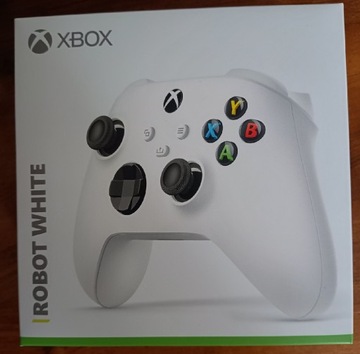 Nowy Bezprzewodowy Pad Kontroler do PC, Xbox One & Series Robot White 