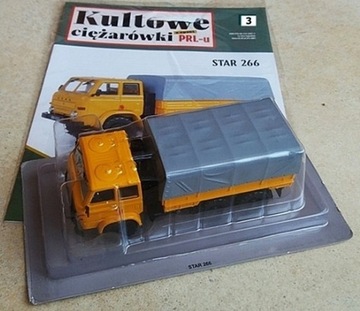 Star 266 w blistrze Kultowe ciężarówki PRL-u 1:43