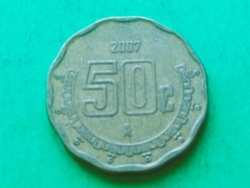 MEKSYK * 50 Centavos 2007 * 