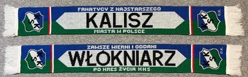 Szal KKS Kalisz Kotwica Kołobrzeg firma OK