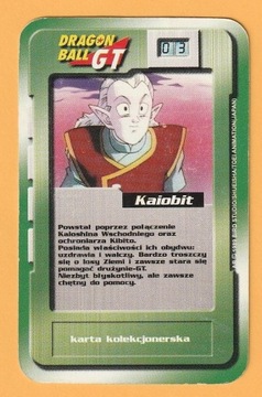 KARTA DRAGON BALL GT - CHIO - KAIOBIT