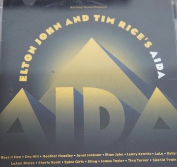 1b48. ELTON JOHN AND TIM RICE AIDA ~ USA