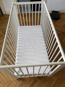 Nowe łóżko dziecięce 60x120+materac