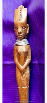 Afrykański Widelec zdobiony ręcznie wykonany