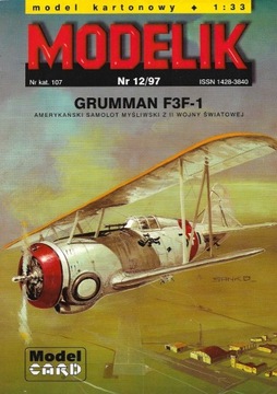 Grumman F3F-1 modelik 12/97