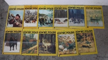 ŁOWIEC POLSKI 1976 r 11 numerów Zobacz 
