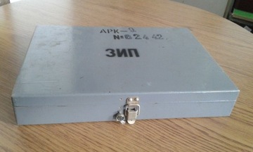 Skrzynka na części zapasowe radiokompasu ARK-9 