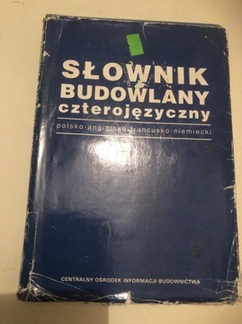 Słownik budowlany czterojęzyczny