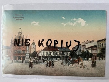 Rzeszów Rynek Główny, ok. 1915