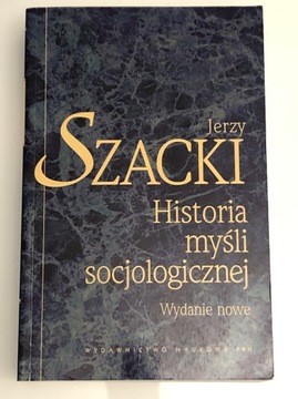 Historia myśli socjologicznej Szacki