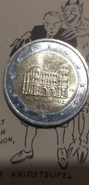 2 Euro Niemcy  Rhénanie-Palatinat, 2017