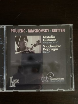 CD Poulenc Miaskovsky Britten GUTMAN
