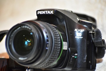 PENTAX K100D super + obiekt. 18-55 i 70-200