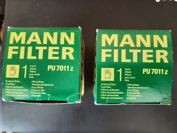 Filtr paliwa MANN FILTER PU 7011 z