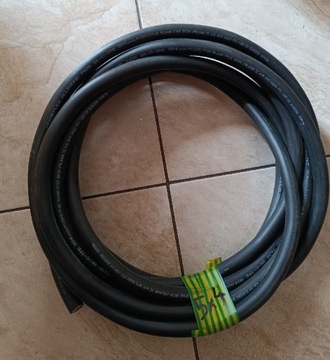 Przewód kabel linka gumowy 5x4--tylko 13zł/M 6,40m