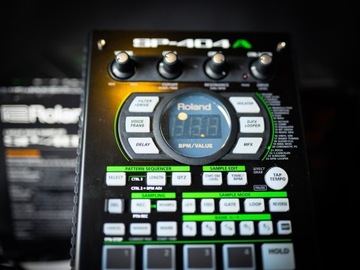 Sampler Roland SP-404A Użyty tylko jeden raz.