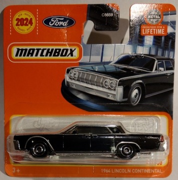 Matchbox 1964 Lincoln Continental . 2024 r Nowość 