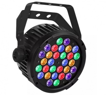 Reflektor Mocny PAR LED 30 x 3W RGBWAUV Pilot Dużo