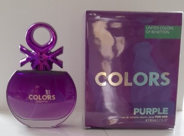 United Colors of Benetton Purple damska edt 80ml